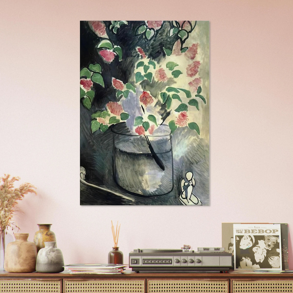 BRANCH OF LILLACS 1914 Canvas | Henri Matisse Canvas | Henri Matisse Print