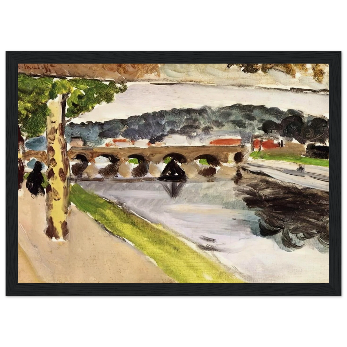 PARADE PLATANES 1917 Framed Poster | Henri Matisse Framed Prints Wall Art | Henri Matisse Print
