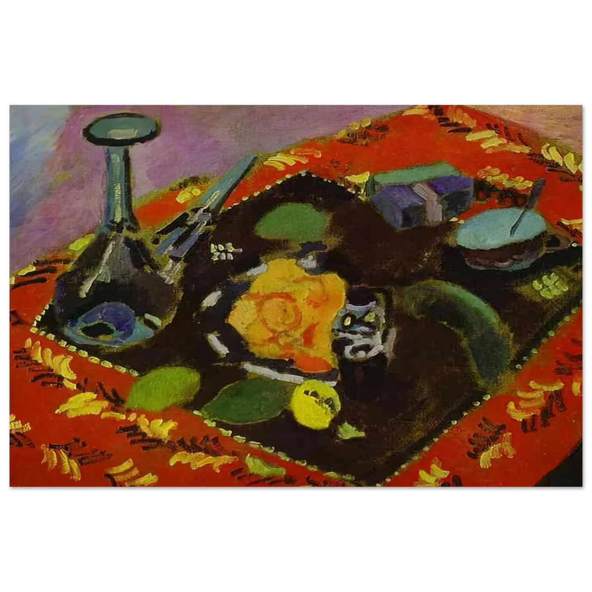 DISHES AND FRUIT 1906 Poster | Henri Matisse Poster | Henri Matisse Print