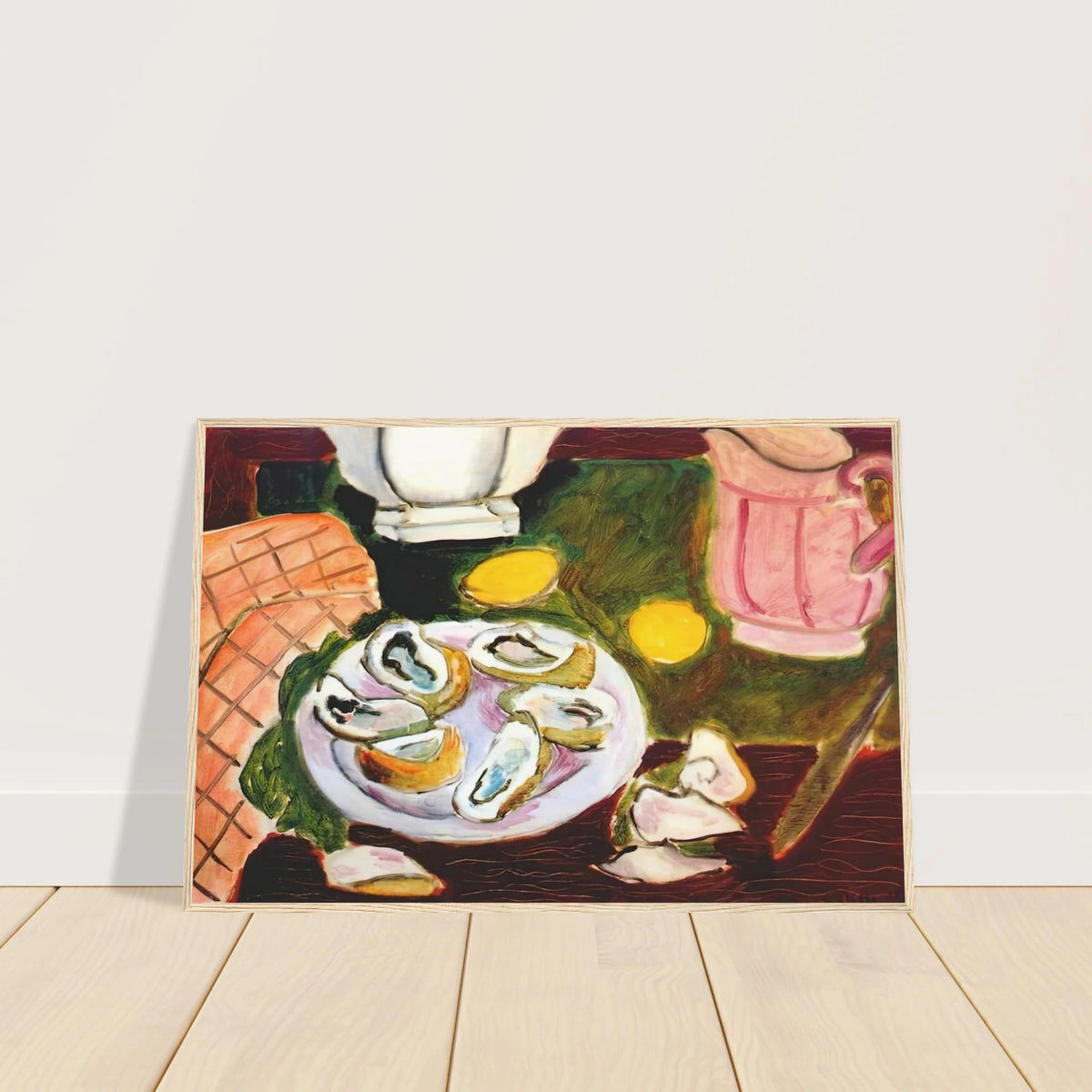 OYSTERS 1940 Framed Poster | Henri Matisse Framed Prints Wall Art | Henri Matisse Print