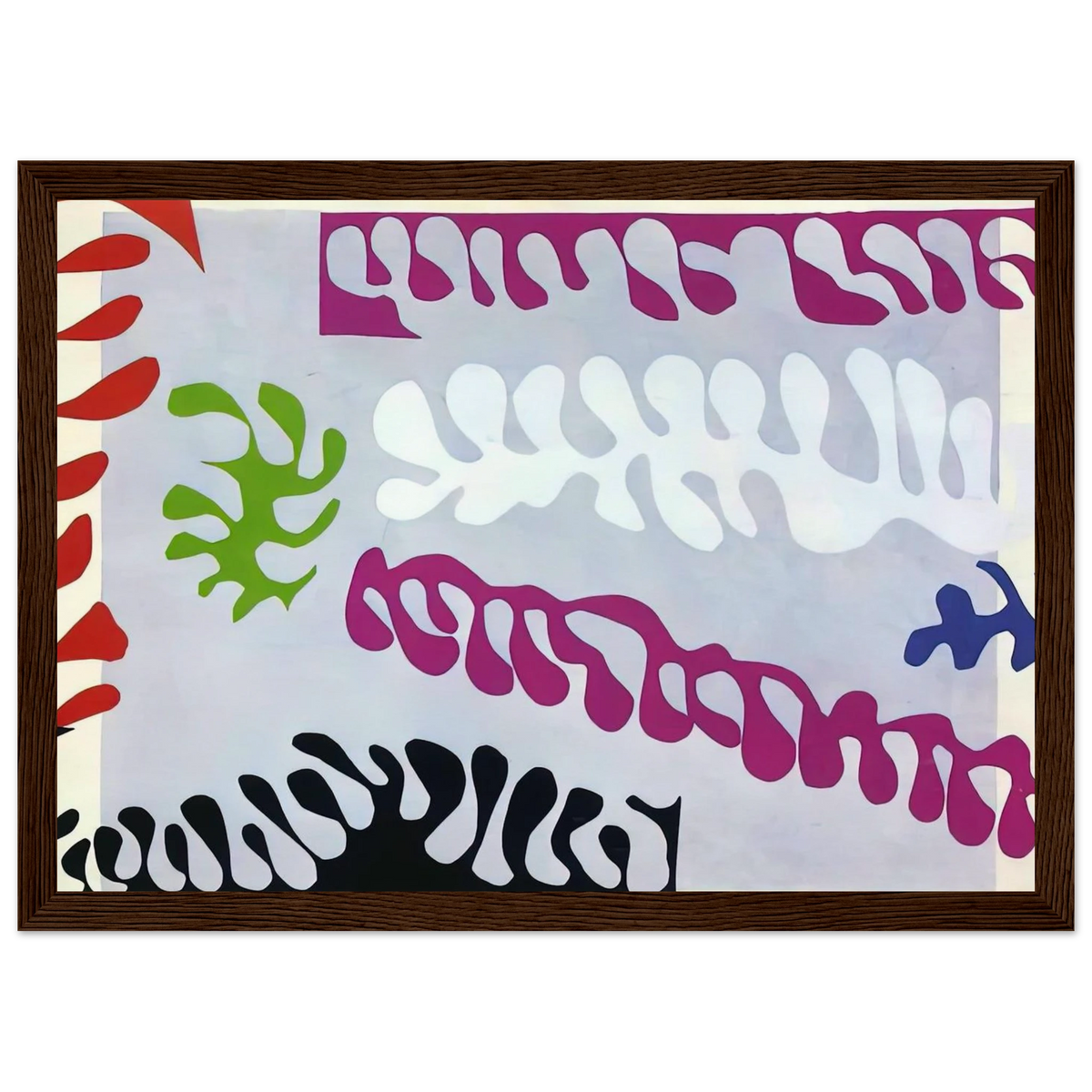 CUT OUTS 1 Framed Poster | Henri Matisse Framed Prints Wall Art | Henri Matisse Print