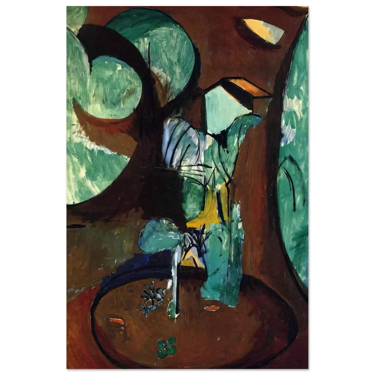 GARDEN AT ISSY Poster | Henri Matisse Poster | Henri Matisse Print
