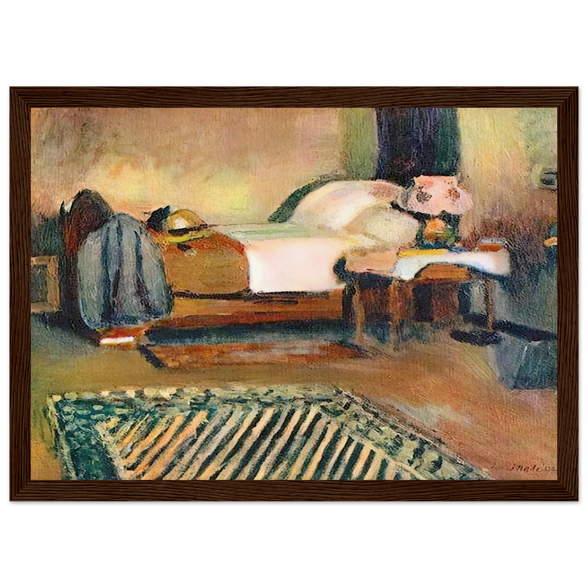 MY ROOM IN AJACCIO 1889 Framed Poster | Henri Matisse Framed Prints Wall Art | Henri Matisse Print