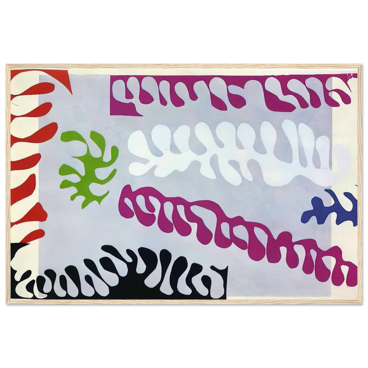 CUT OUTS 1 Framed Poster | Henri Matisse Framed Prints Wall Art | Henri Matisse Print