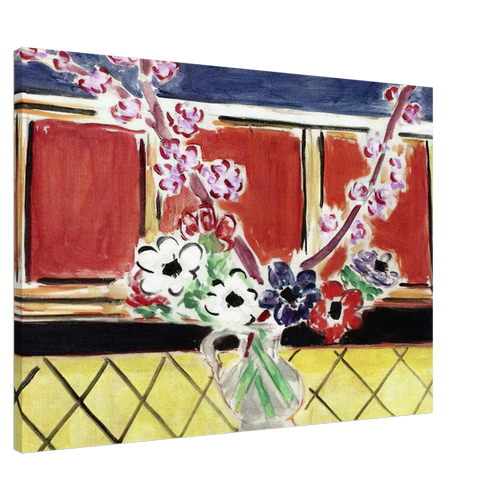 ANEMONES AND PEACH BLOSSOMS 1944 Canvas | Henri Matisse Canvas | Henri Matisse Print