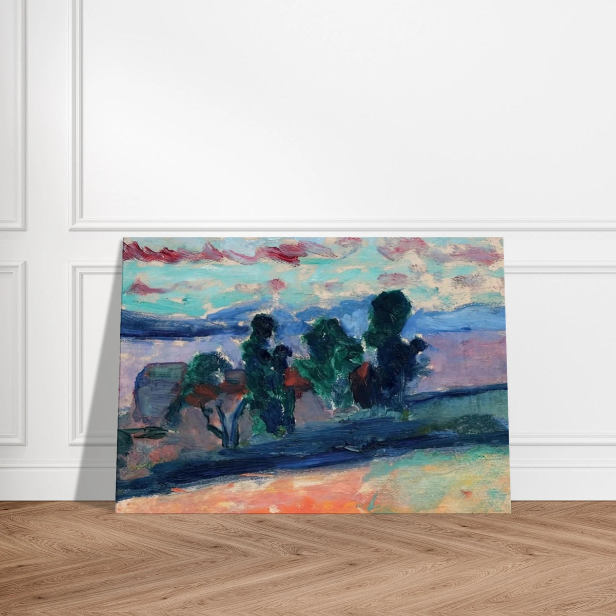 PAYSAGE DE SAINT TROPEZ AU CREPUSCULE 1904 Canvas | Henri Matisse Canvas | Henri Matisse Print