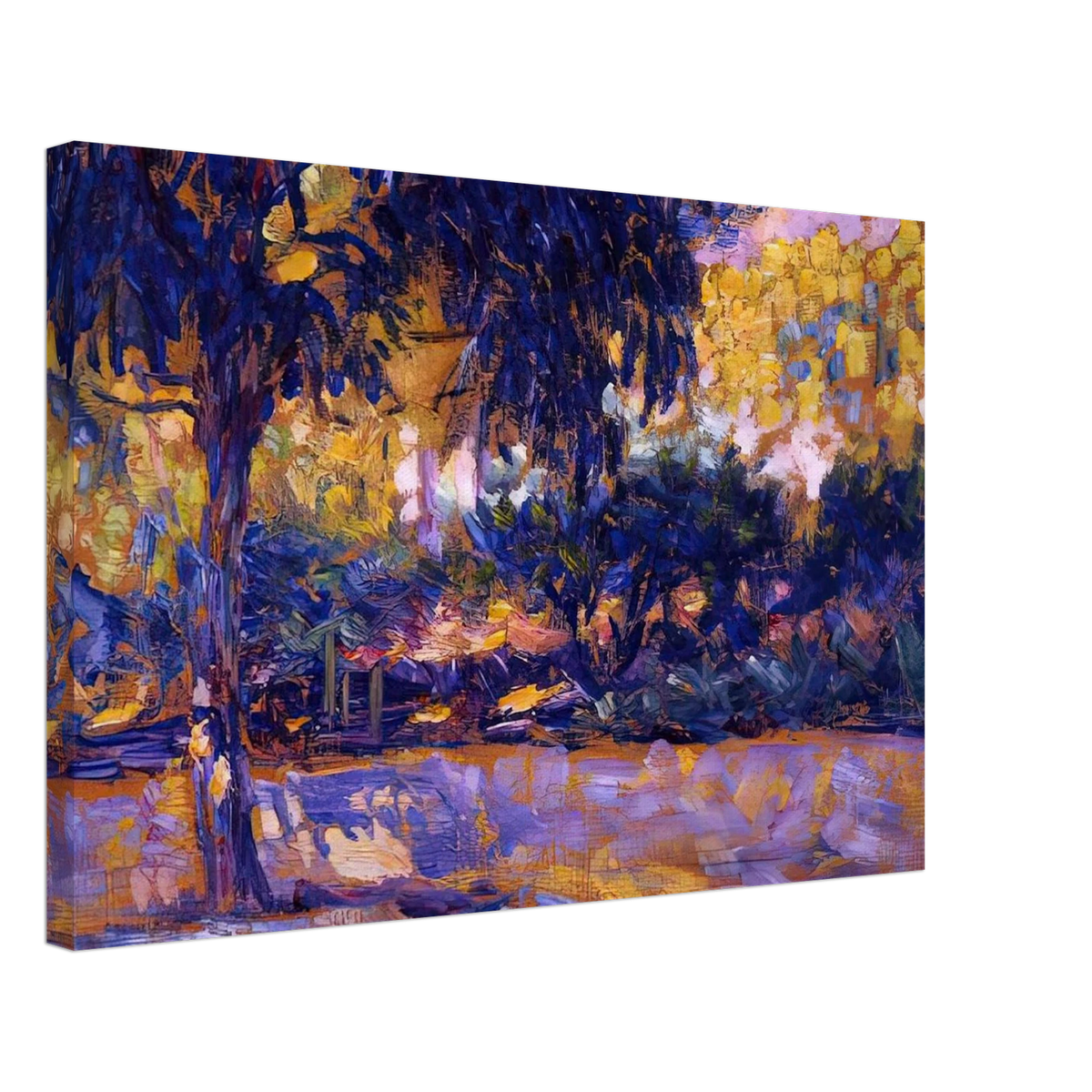 LANDSCAPE WITH EUCALYPTUS TREES AND RIVER TREES IN FRONT OF A RIVER 1908 Canvas | Henri Matisse Canvas | Henri Matisse Print