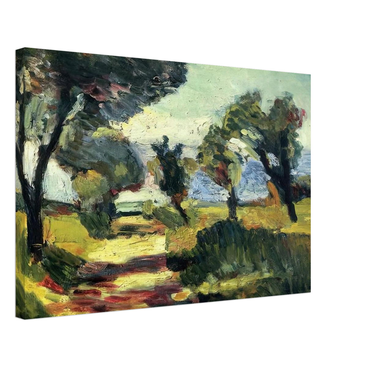 OLIVE TREES 1898 Canvas | Henri Matisse Canvas | Henri Matisse Print