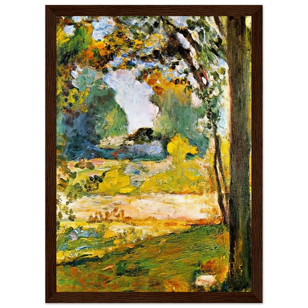 TOULOUSE LANDSCAPE 1898 Framed Poster | Henri Matisse Framed Prints Wall Art | Henri Matisse Print