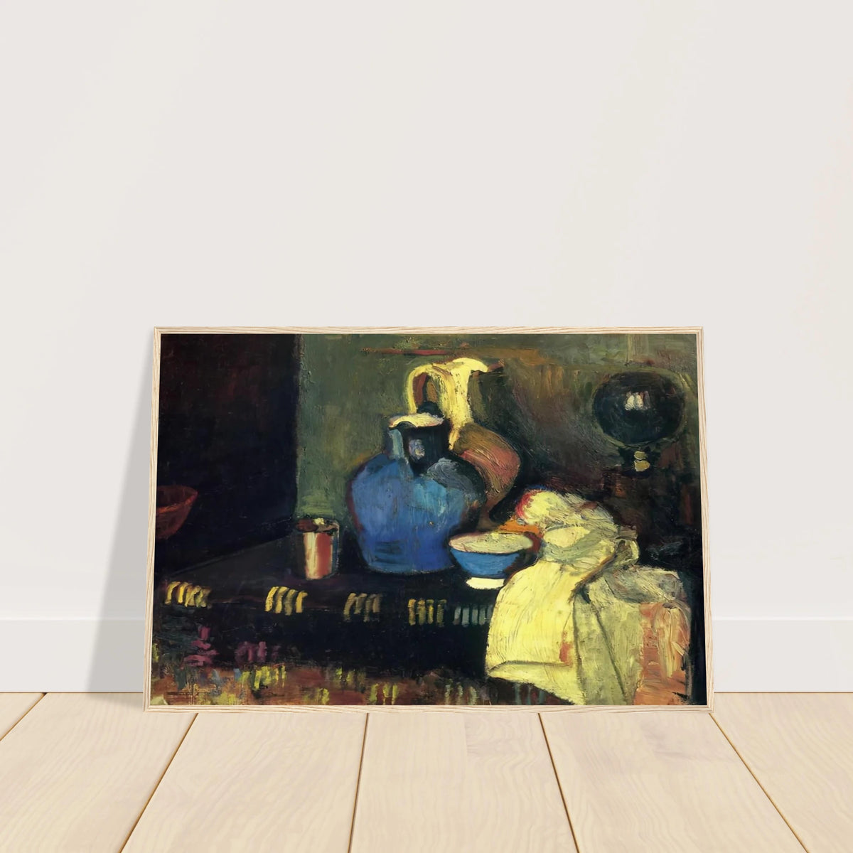 BLUE PITCHER Framed Poster | Henri Matisse Framed Prints Wall Art | Henri Matisse Print