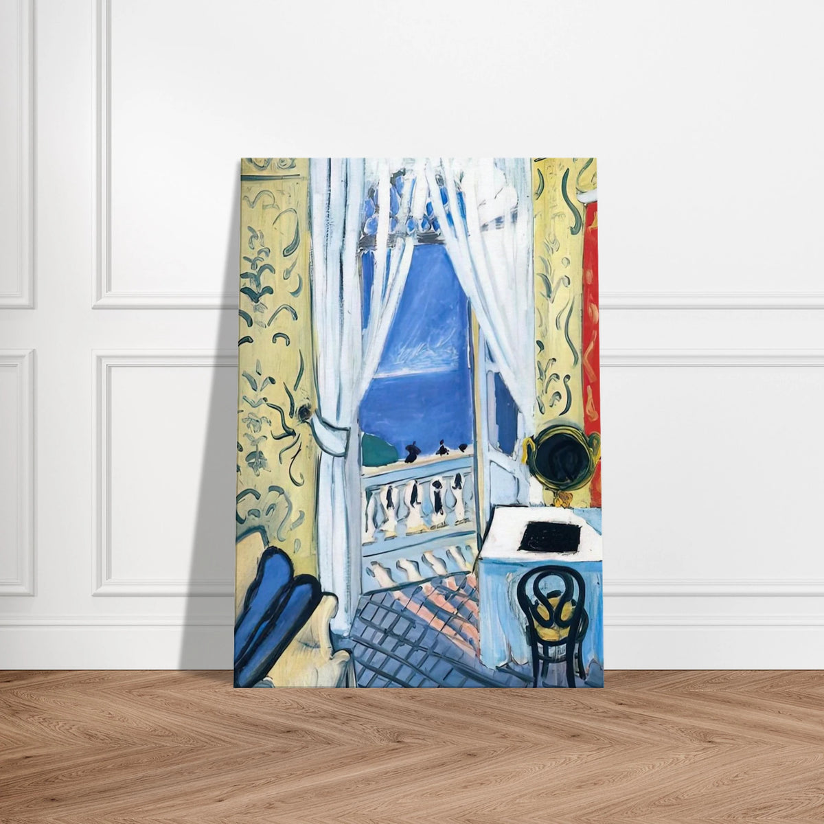 INTERIOR WITH A VIOLIN CASE 1919 Canvas | Henri Matisse Canvas | Henri Matisse Print