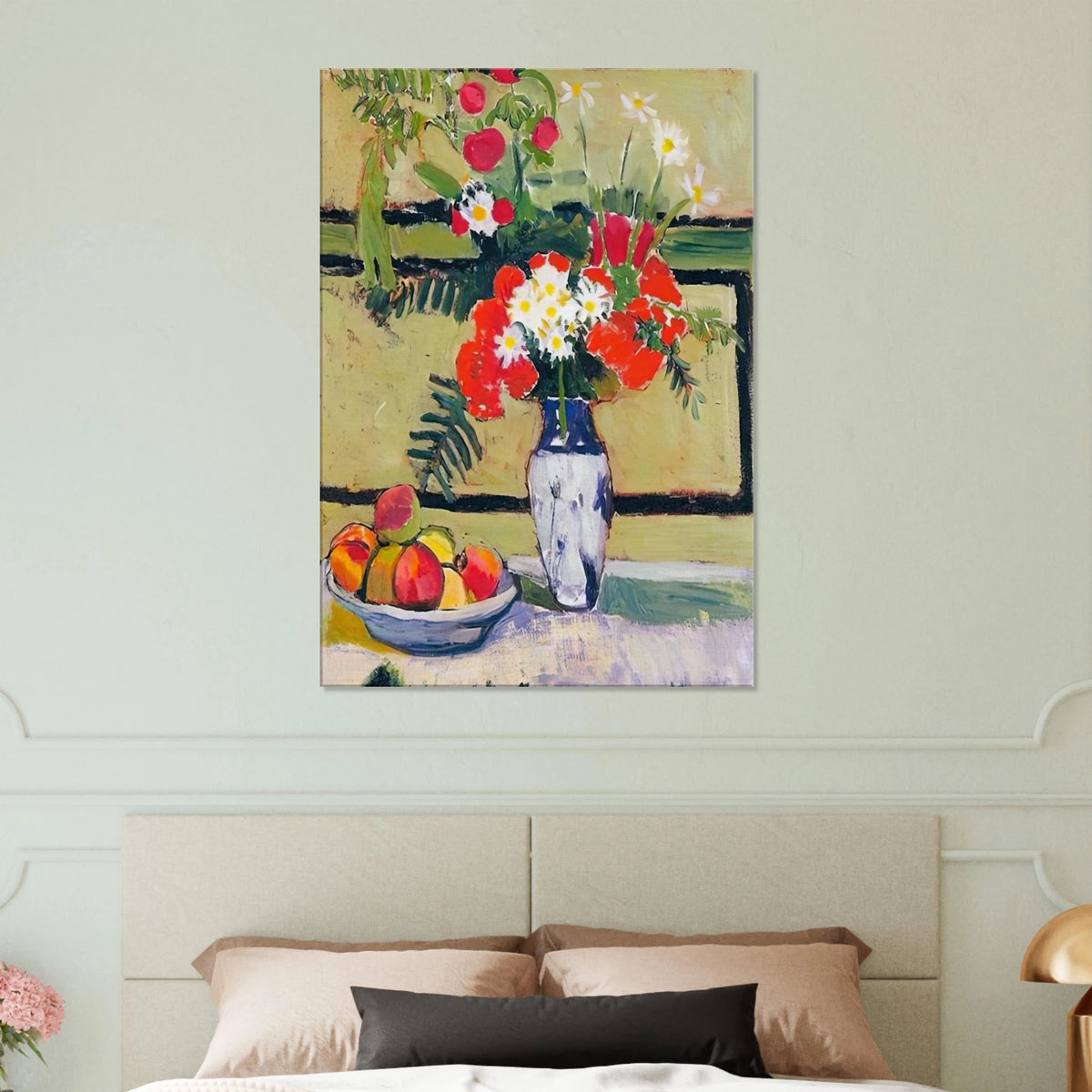 FLOWERS AND FRUIT 1909 Canvas | Henri Matisse Canvas | Henri Matisse Print