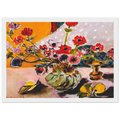 ANEMONES AND CHINESE VASE 1943 Framed Poster | Henri Matisse Framed Prints Wall Art | Henri Matisse Print