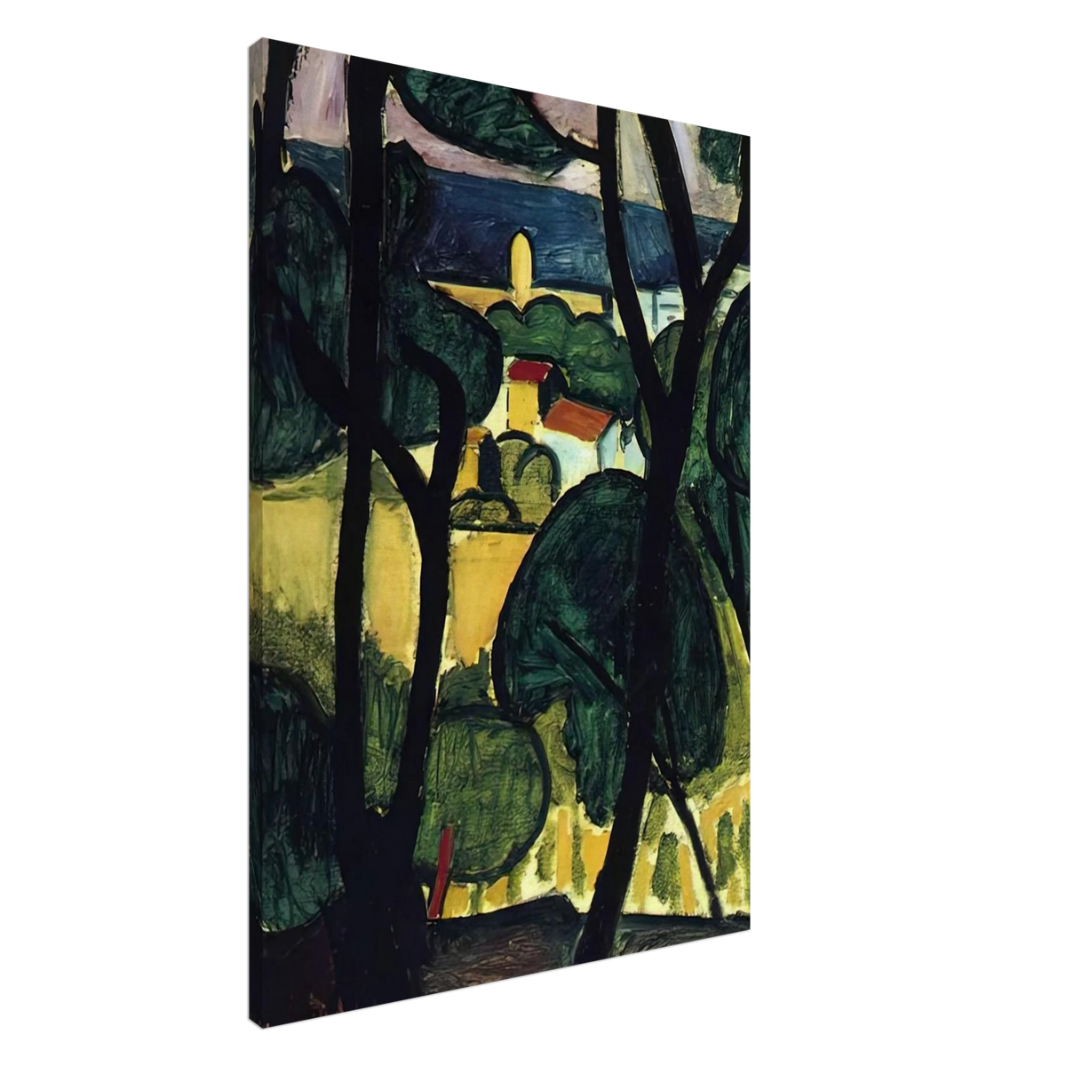 VIEW OF COLLIOURE Canvas | Henri Matisse Canvas | Henri Matisse Print