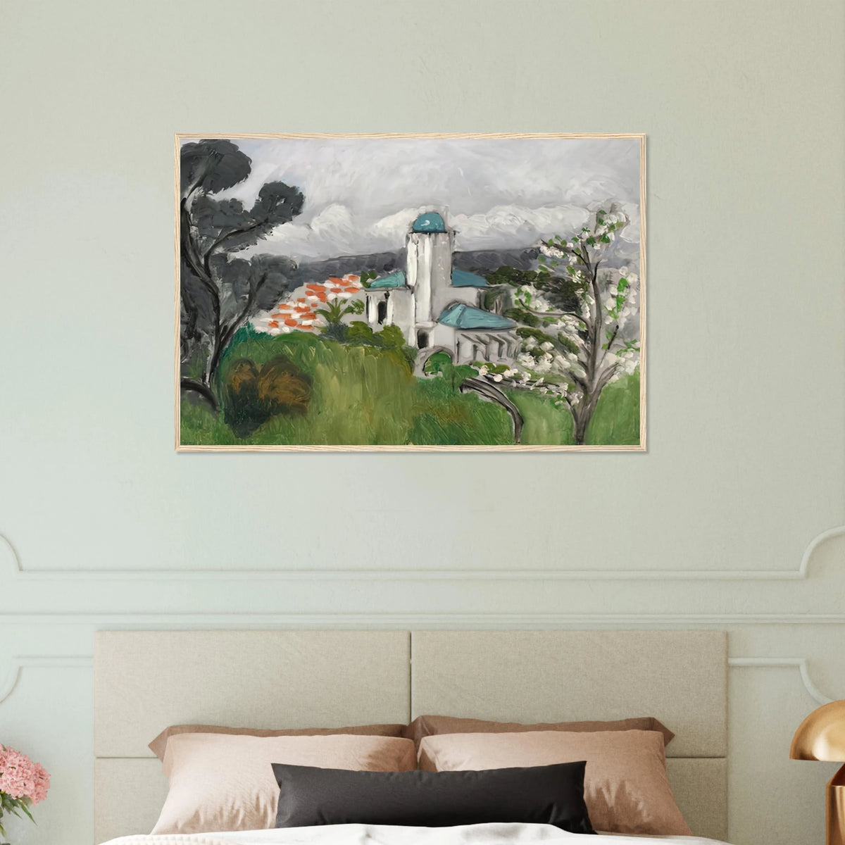 LA VILLA BLEUE 1918 Framed Poster | Henri Matisse Framed Prints Wall Art | Henri Matisse Print