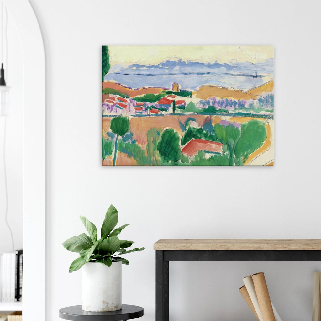 VUE DE COLLIOURE 1906 Canvas | Henri Matisse Canvas | Henri Matisse Print