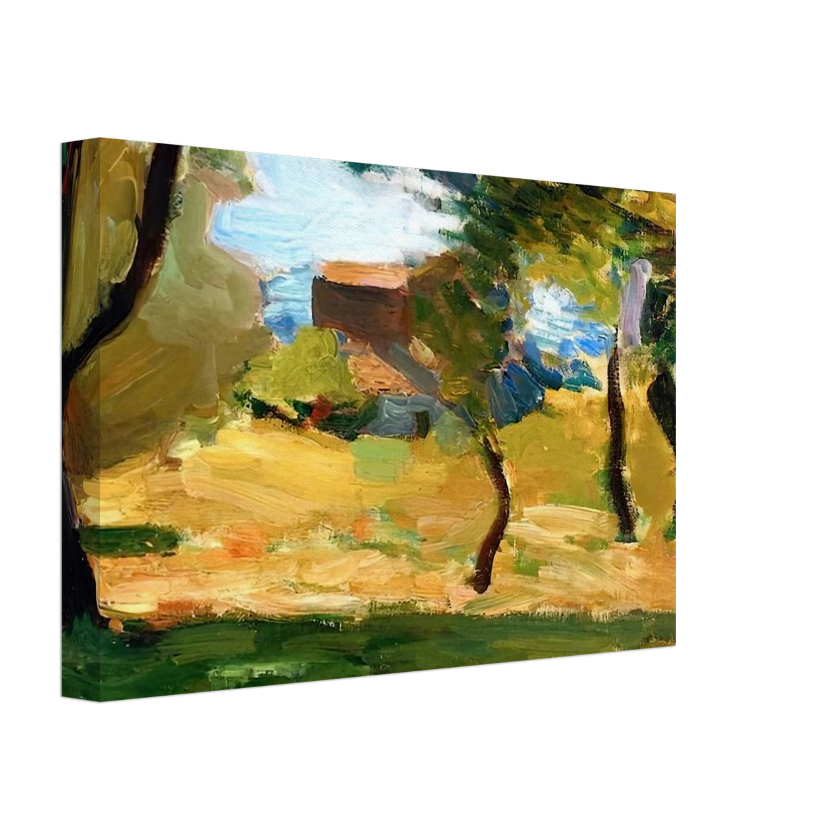 CORSICAN LANDSCAPE 1898 1 Canvas | Henri Matisse Canvas | Henri Matisse Print