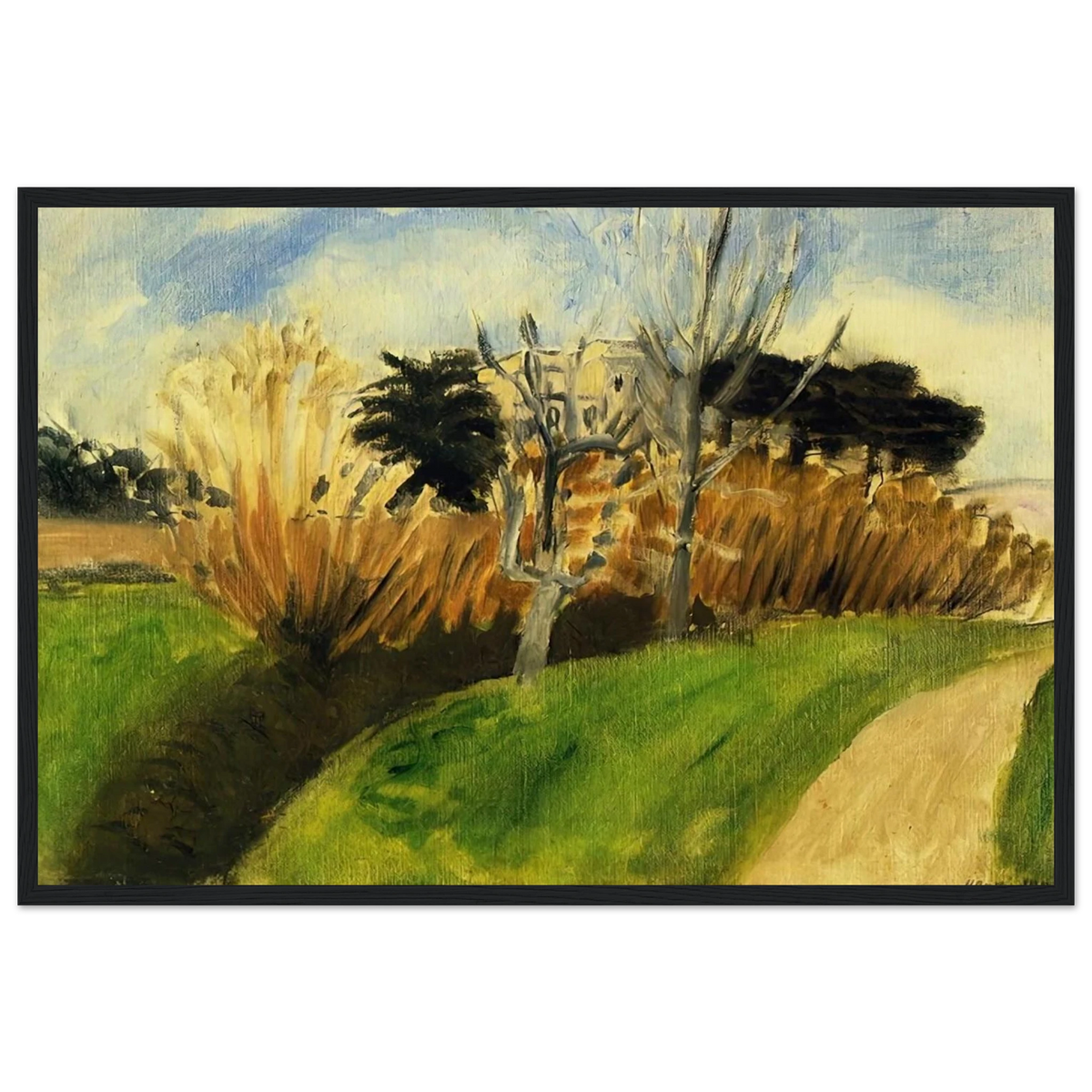 THE STREAM NEAR NICE Framed Poster | Henri Matisse Framed Prints Wall Art | Henri Matisse Print