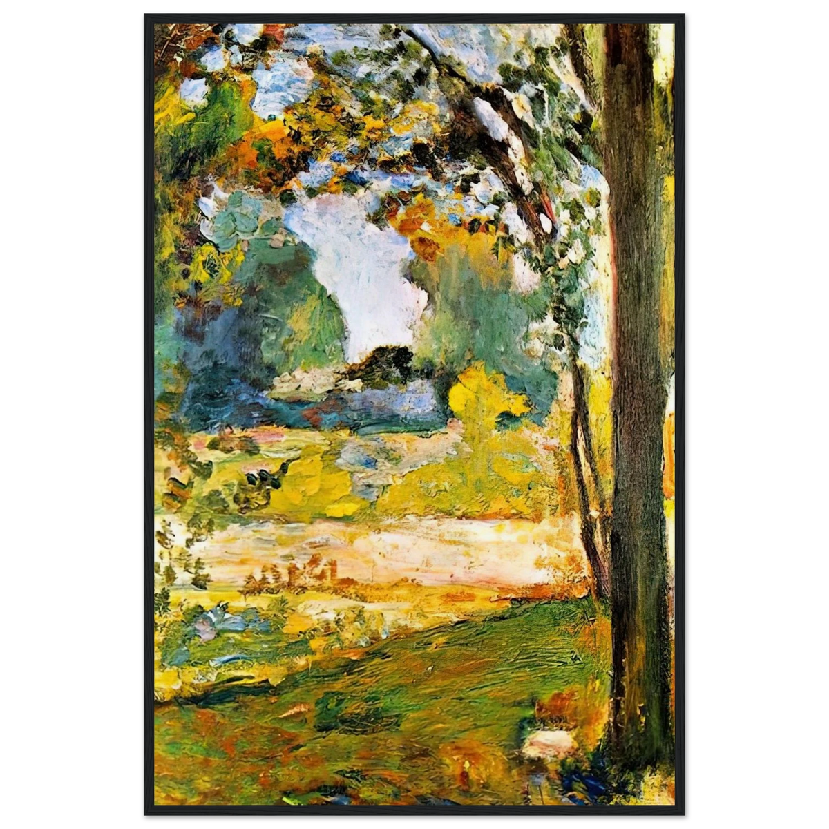 TOULOUSE LANDSCAPE 1898 Framed Poster | Henri Matisse Framed Prints Wall Art | Henri Matisse Print