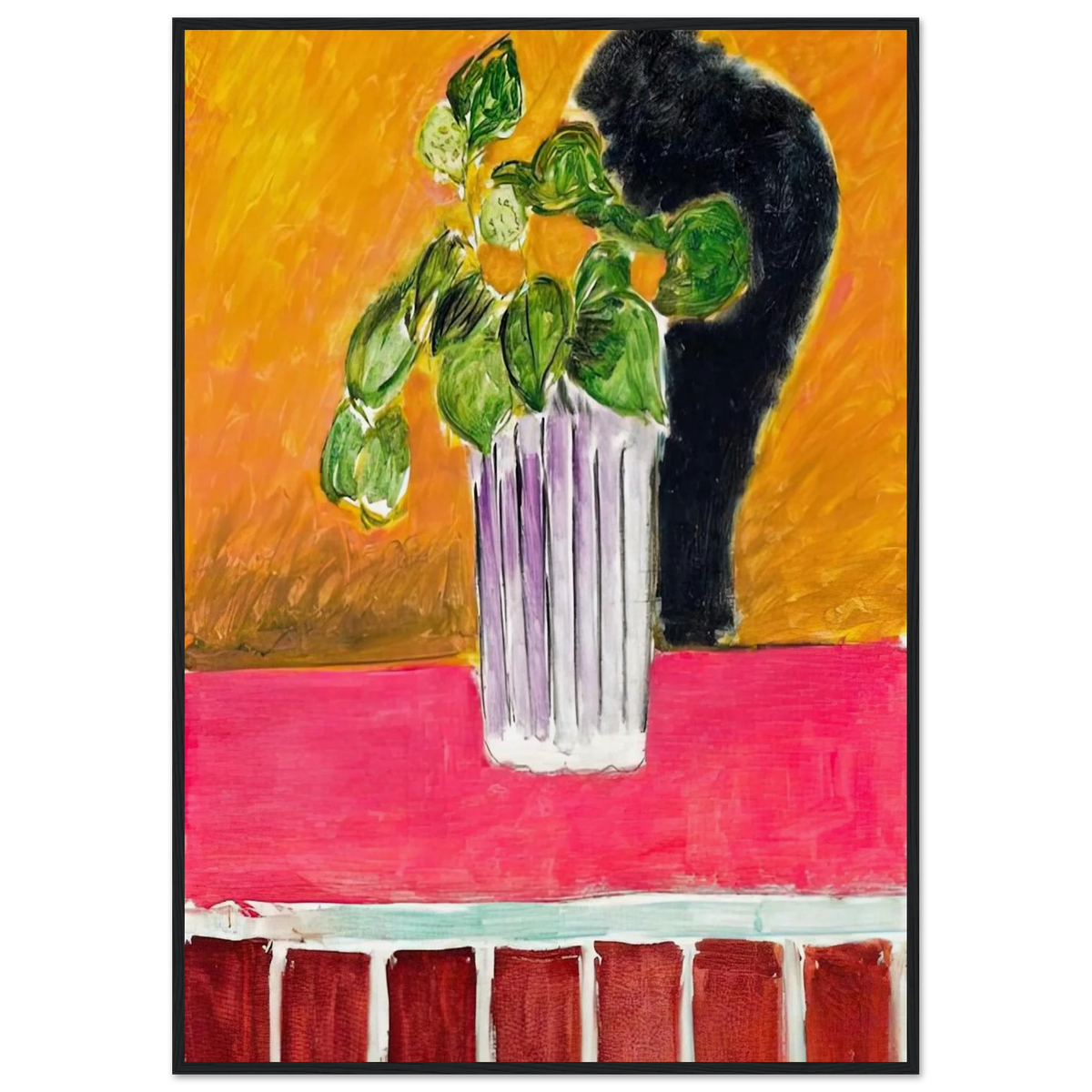 IVY BRANCH 1941 Framed Poster | Henri Matisse Framed Prints Wall Art | Henri Matisse Print