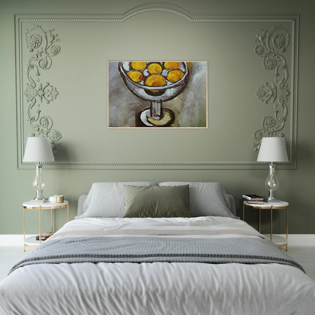A VASE WITH ORANGES Framed Poster | Henri Matisse Framed Prints Wall Art | Henri Matisse Print