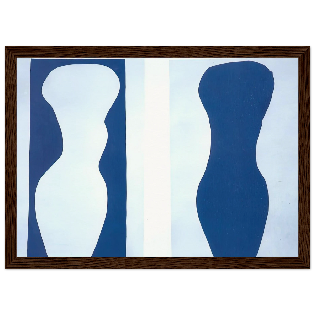 WHITE TORSO AND BLUE TORSO 1944 Framed Poster | Henri Matisse Framed Prints Wall Art | Henri Matisse Print