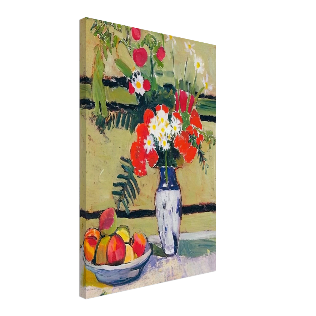 FLOWERS AND FRUIT 1909 Canvas | Henri Matisse Canvas | Henri Matisse Print