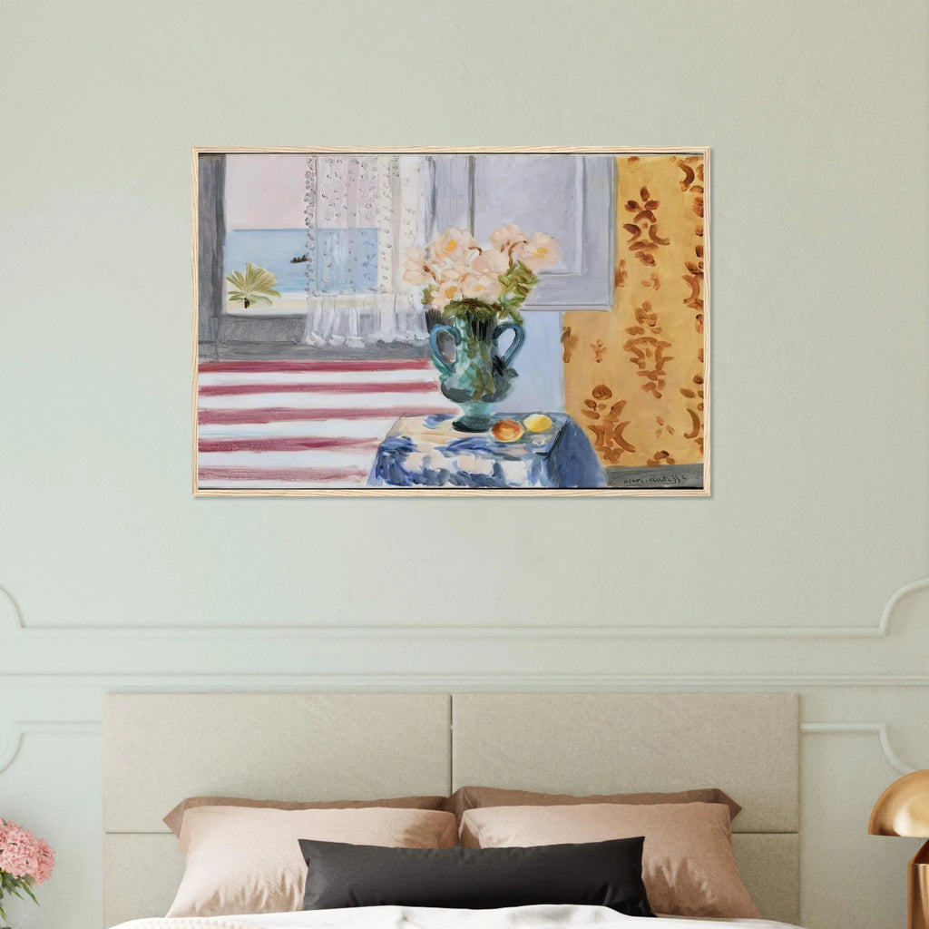 VASE OF FLOWERS 1924 Framed Poster | Henri Matisse Framed Prints Wall Art | Henri Matisse Print