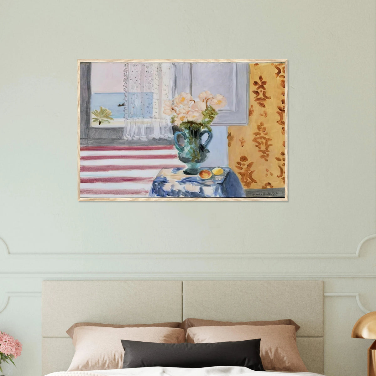 VASE OF FLOWERS 1924 Framed Poster | Henri Matisse Framed Prints Wall Art | Henri Matisse Print