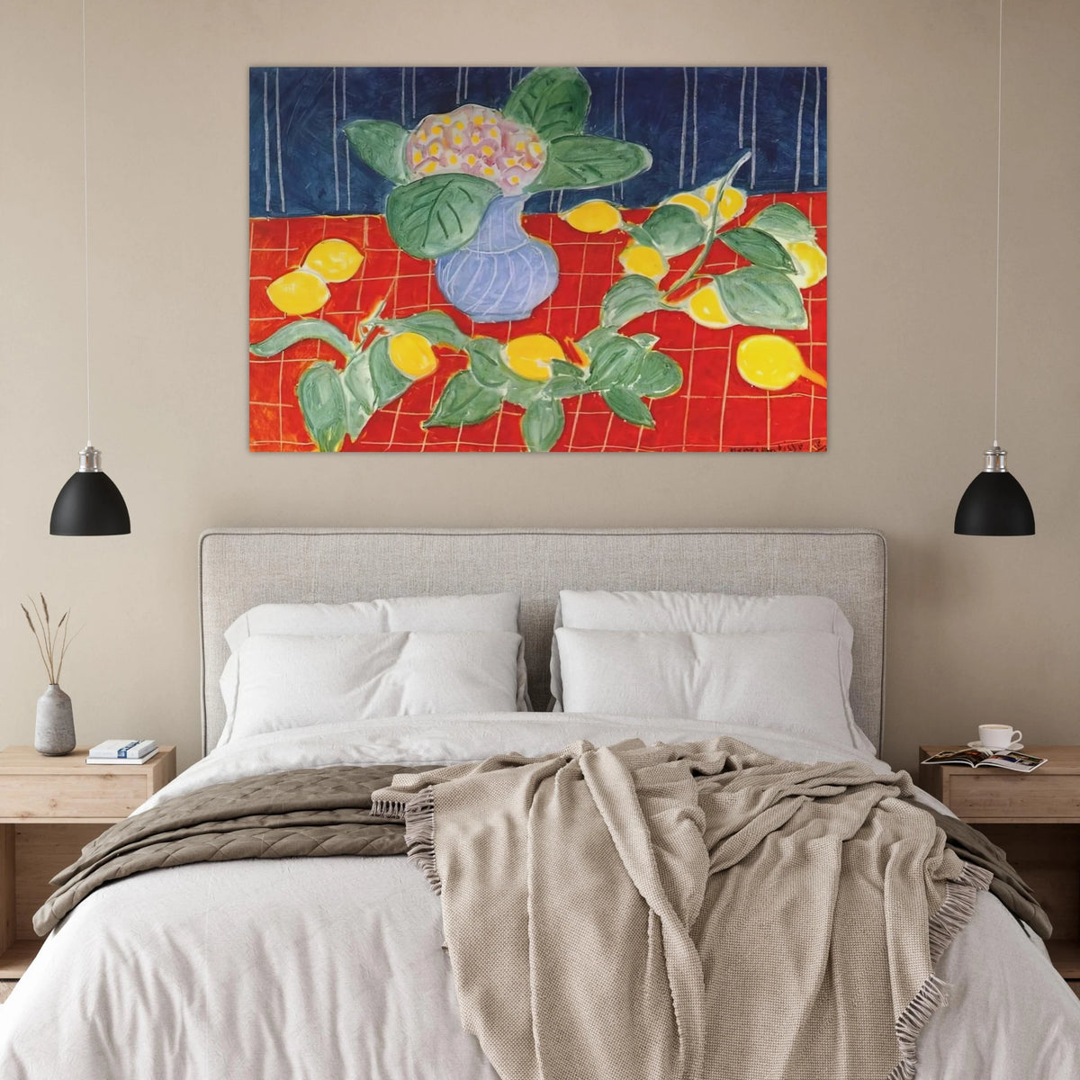 LEMONS AND SAXIFRAGES 1943 Poster | Henri Matisse Poster | Henri Matisse Print