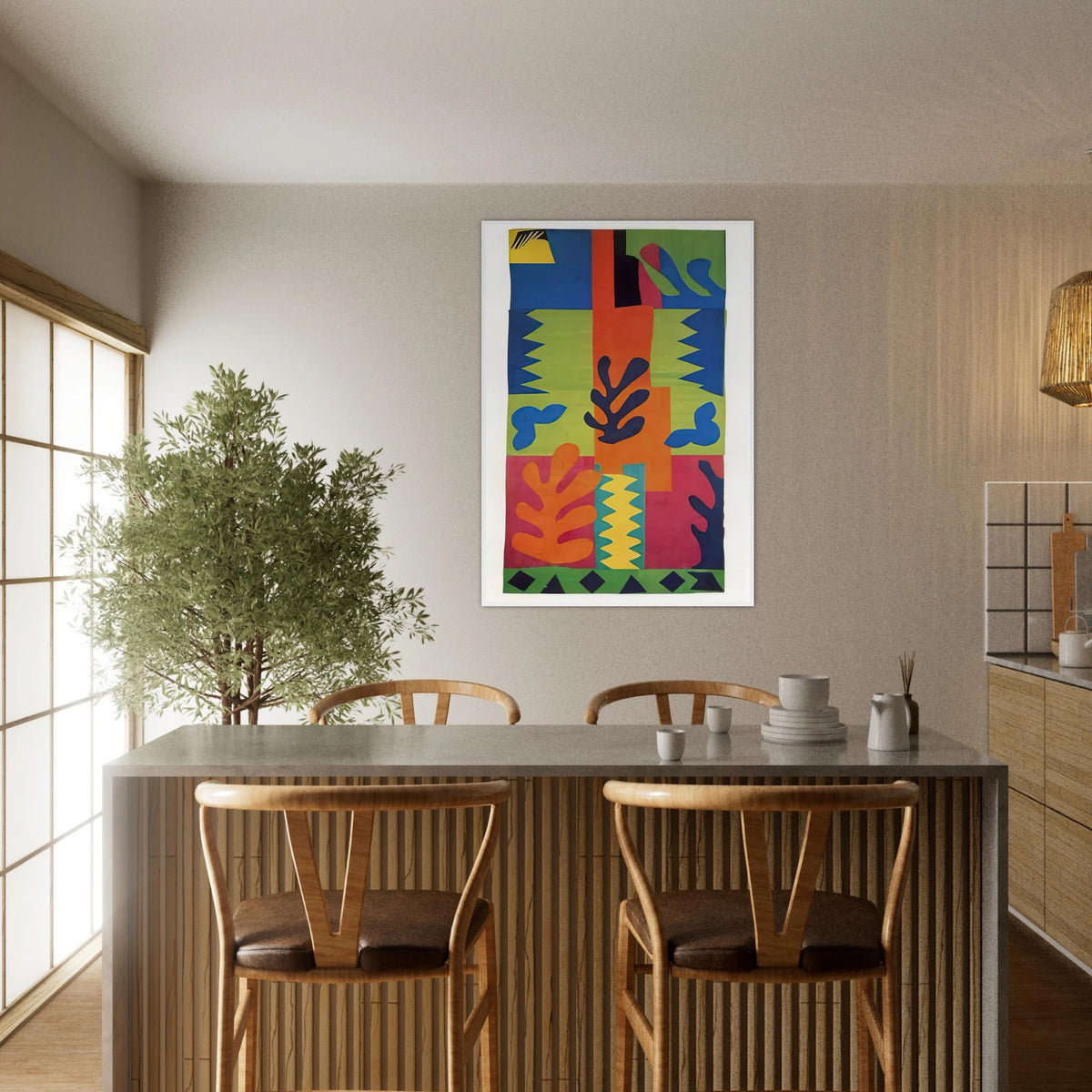 NOT IDENTIFIED 4 Framed Poster | Henri Matisse Framed Prints Wall Art | Henri Matisse Print