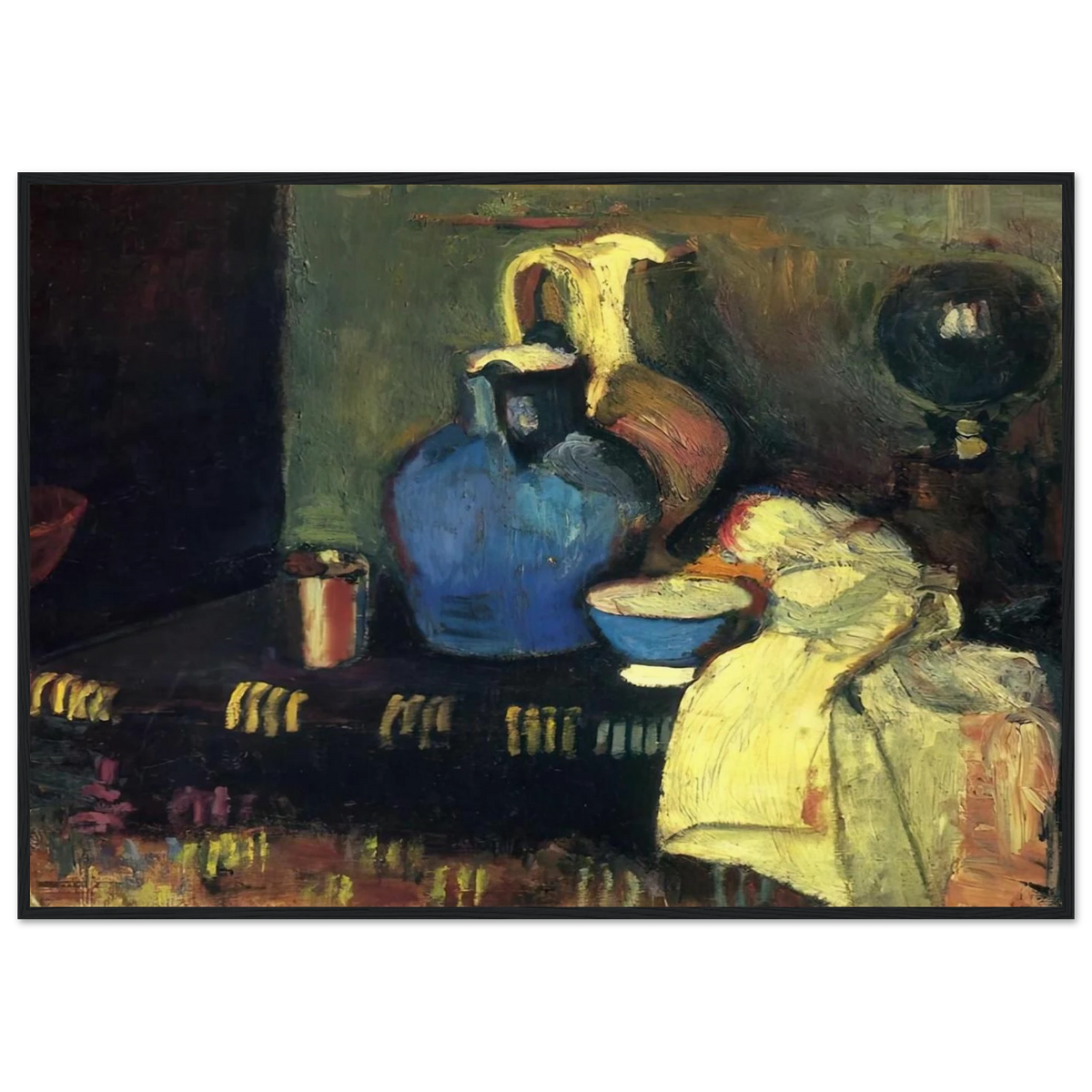 BLUE PITCHER Framed Poster | Henri Matisse Framed Prints Wall Art | Henri Matisse Print