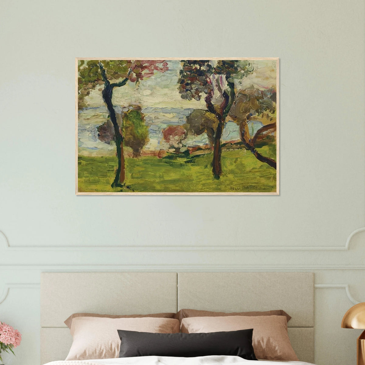 PAYSAGE 1898 Framed Poster | Henri Matisse Framed Prints Wall Art | Henri Matisse Print
