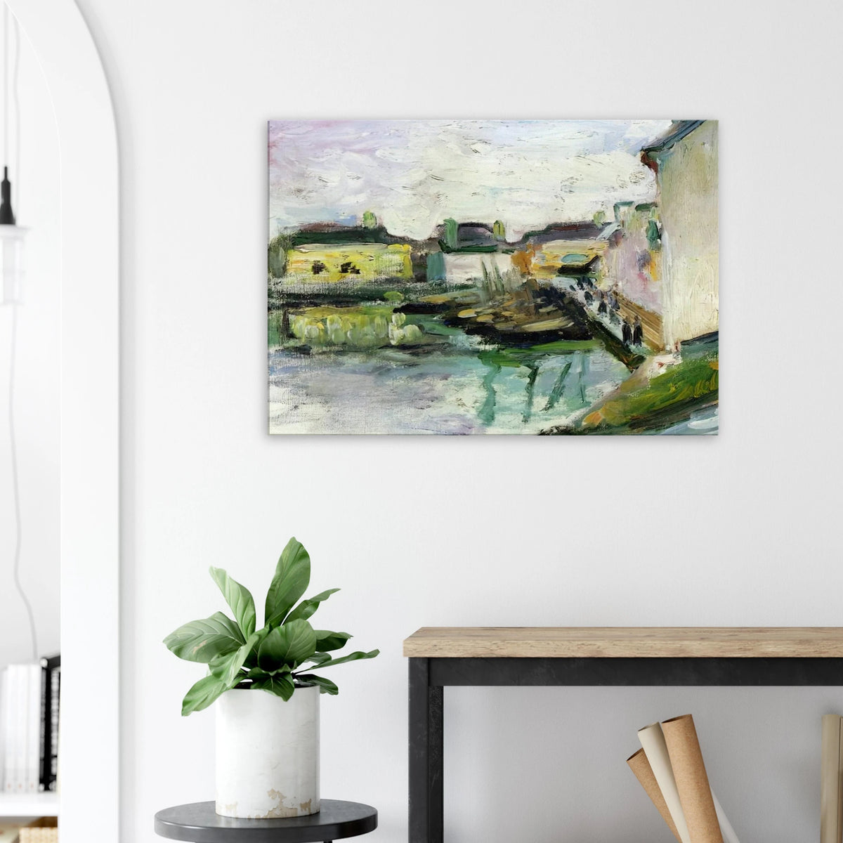 THE PORT OF PALAIS BELLE ILE 1896 Canvas | Henri Matisse Canvas | Henri Matisse Print