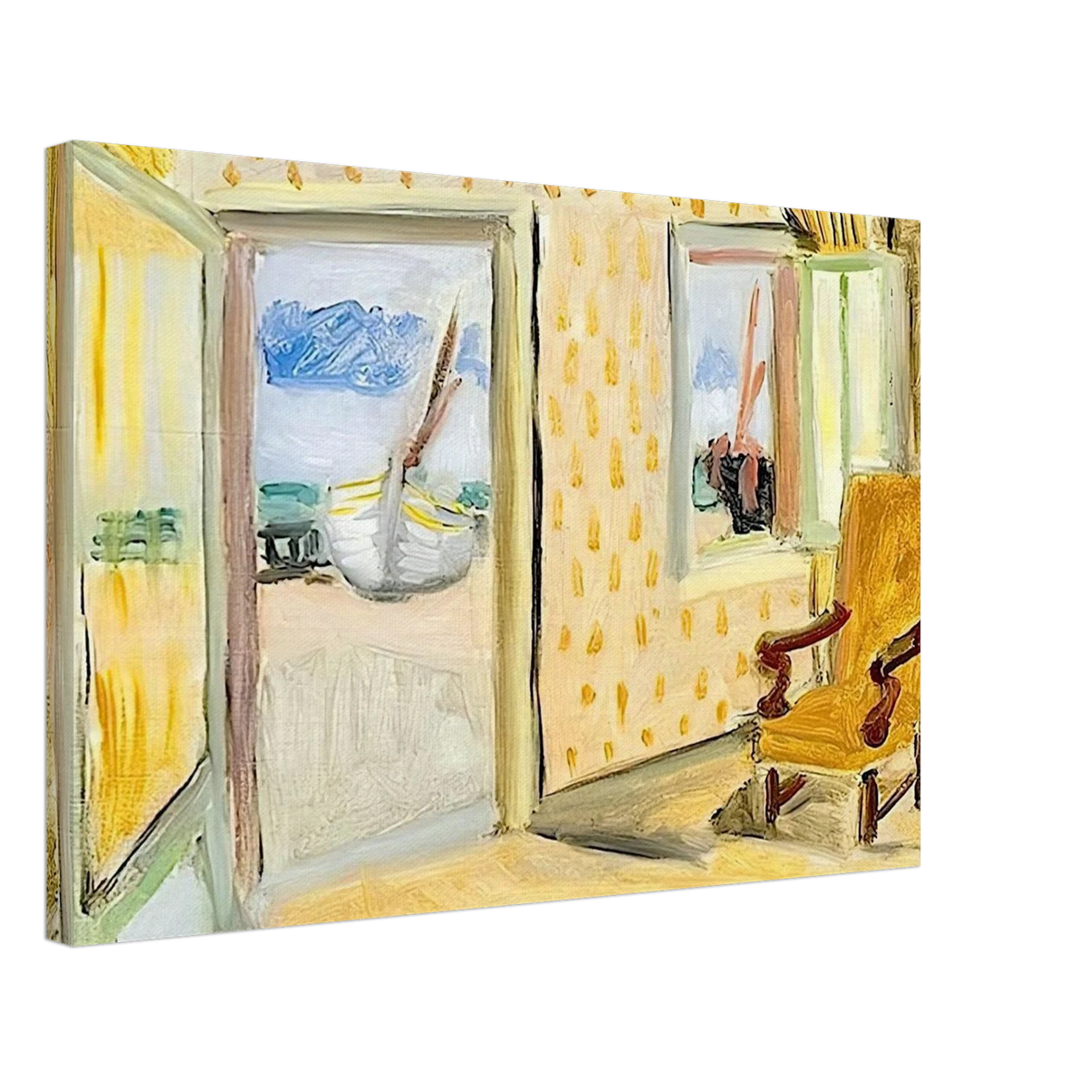 INTERIOR OPEN DOOR 1920 Canvas | Henri Matisse Canvas | Henri Matisse Print