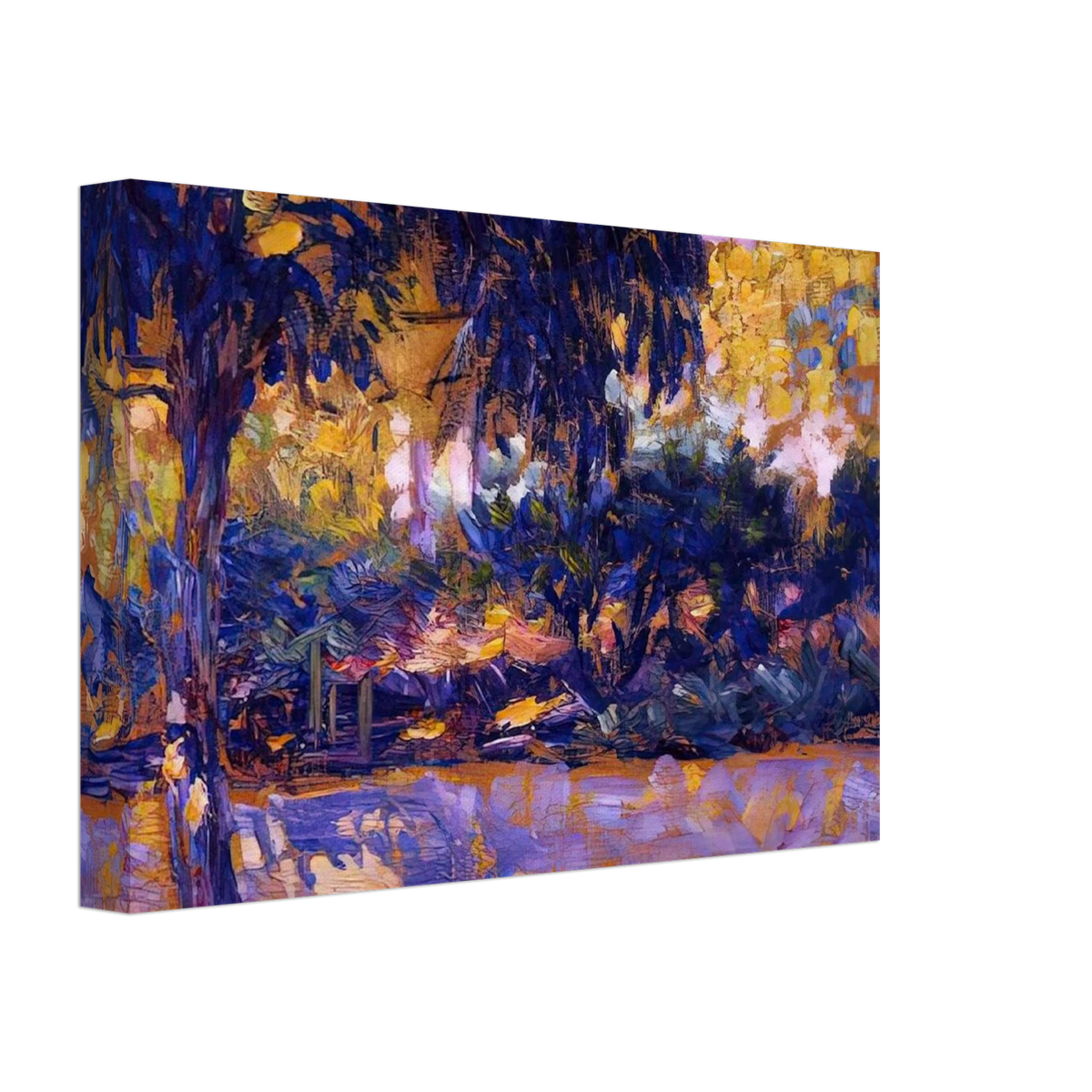 LANDSCAPE WITH EUCALYPTUS TREES AND RIVER TREES IN FRONT OF A RIVER 1908 Canvas | Henri Matisse Canvas | Henri Matisse Print