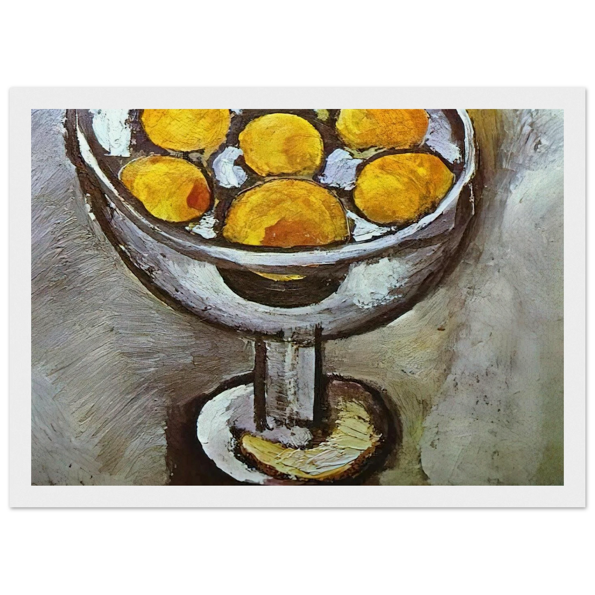 A VASE WITH ORANGES Framed Poster | Henri Matisse Framed Prints Wall Art | Henri Matisse Print