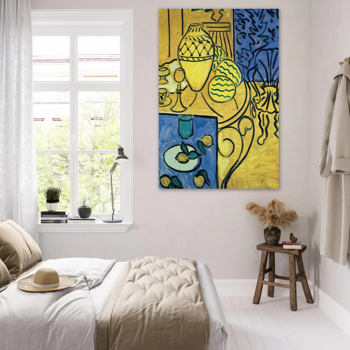 INTERIOR IN YELLOW 1946 Poster | Henri Matisse Poster | Henri Matisse Print