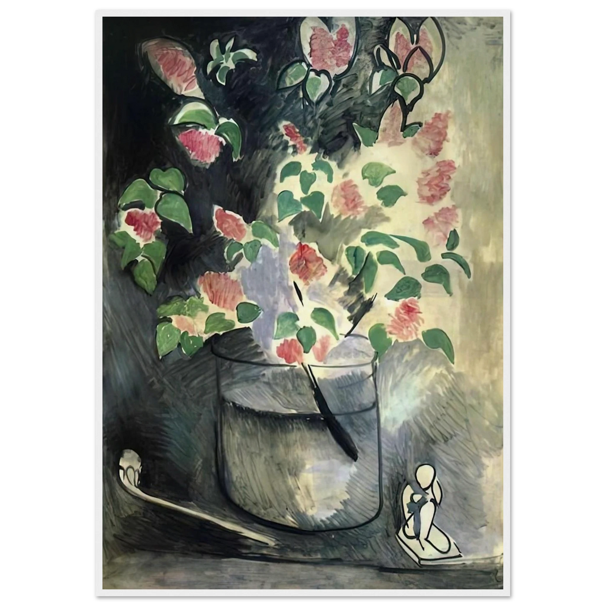 BRANCH OF LILLACS 1914 Framed Poster | Henri Matisse Framed Prints Wall Art | Henri Matisse Print