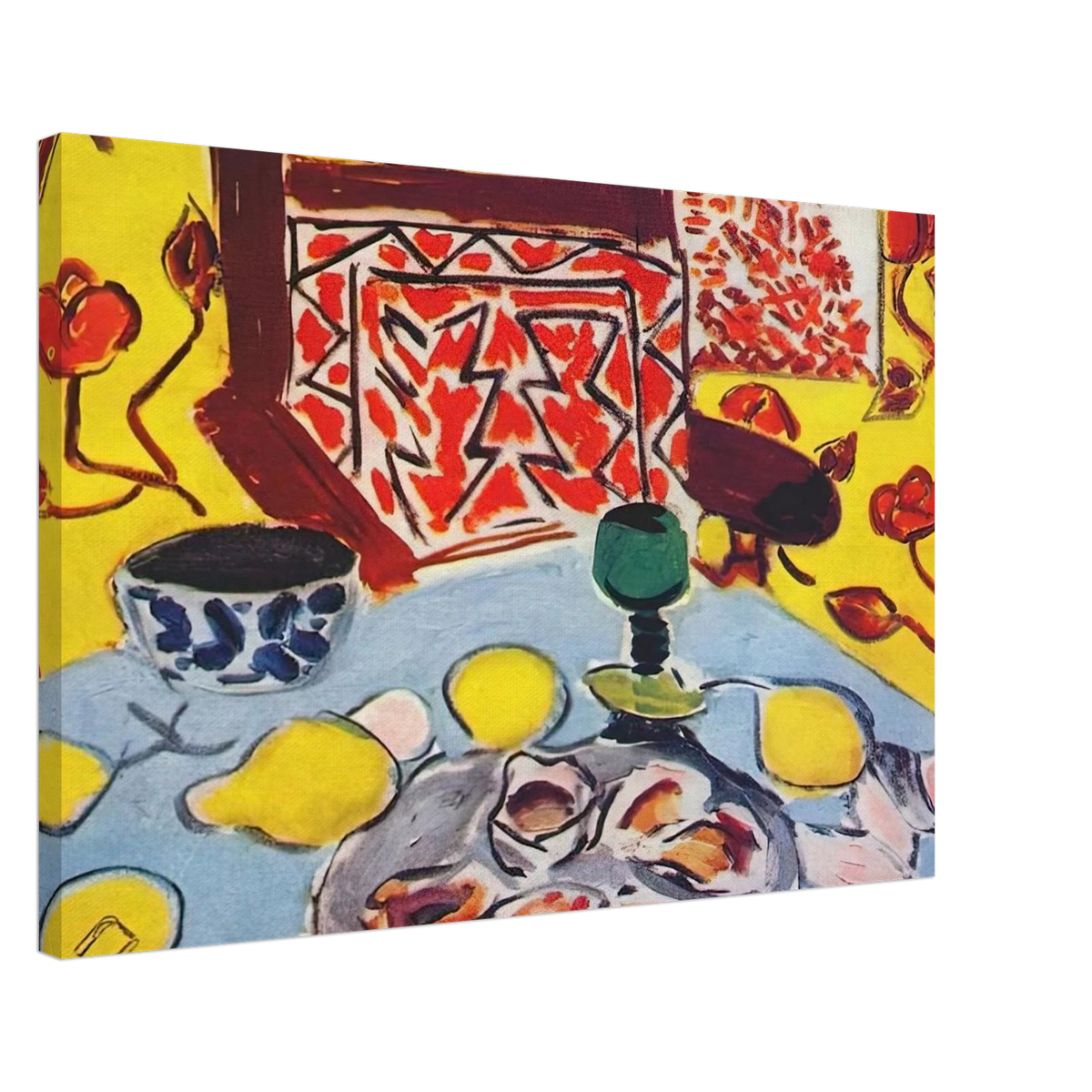 OYSTERS AND WOODEN ARMCHAIR 1943 Canvas | Henri Matisse Canvas | Henri Matisse Print