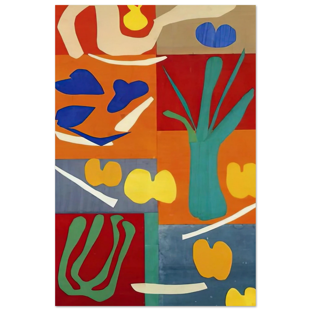 VEGETABLES 1952 Poster | Henri Matisse Poster | Henri Matisse Print