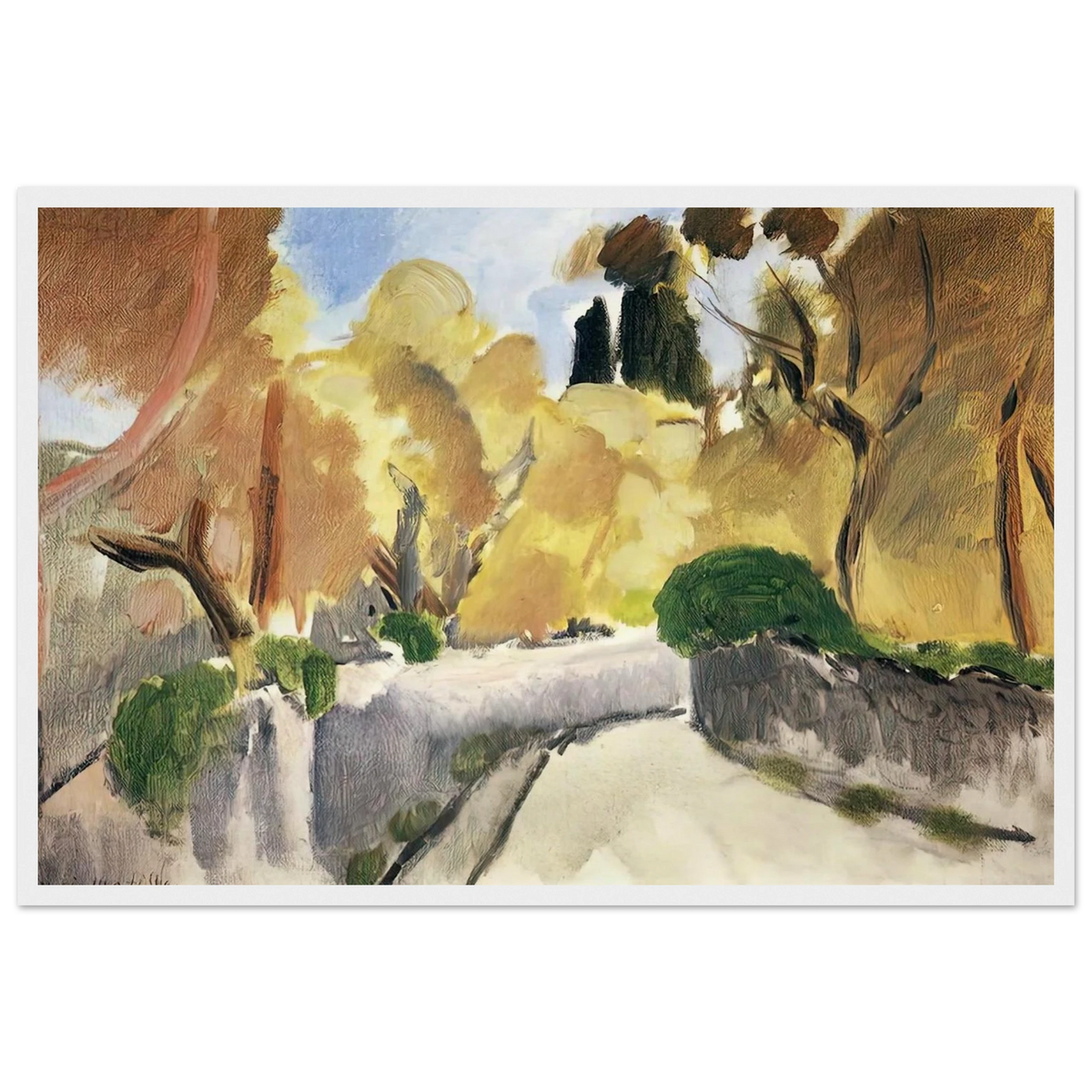LANDSCAPE 2 Framed Poster | Henri Matisse Framed Prints Wall Art | Henri Matisse Print