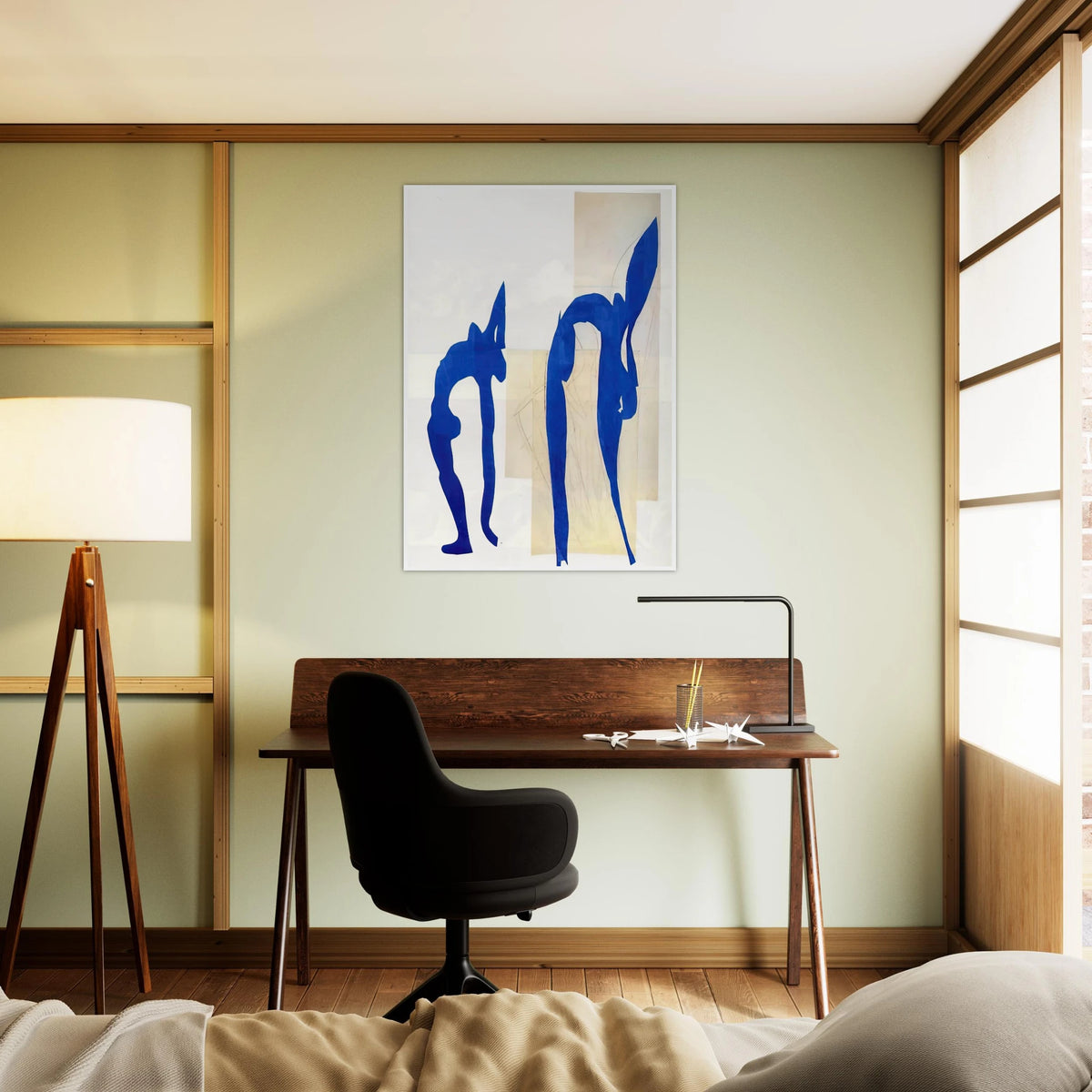 BLUE NUDES Framed Poster | Henri Matisse Framed Prints Wall Art | Henri Matisse Print