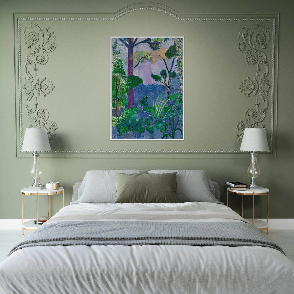 ACANTHUS MOROCCAN LANDSCAPE 1912 Framed Poster | Henri Matisse Framed Prints Wall Art | Henri Matisse Print