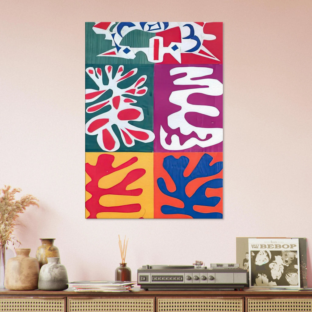 PANEL WITH MASK 1947 Canvas | Henri Matisse Canvas | Henri Matisse Print