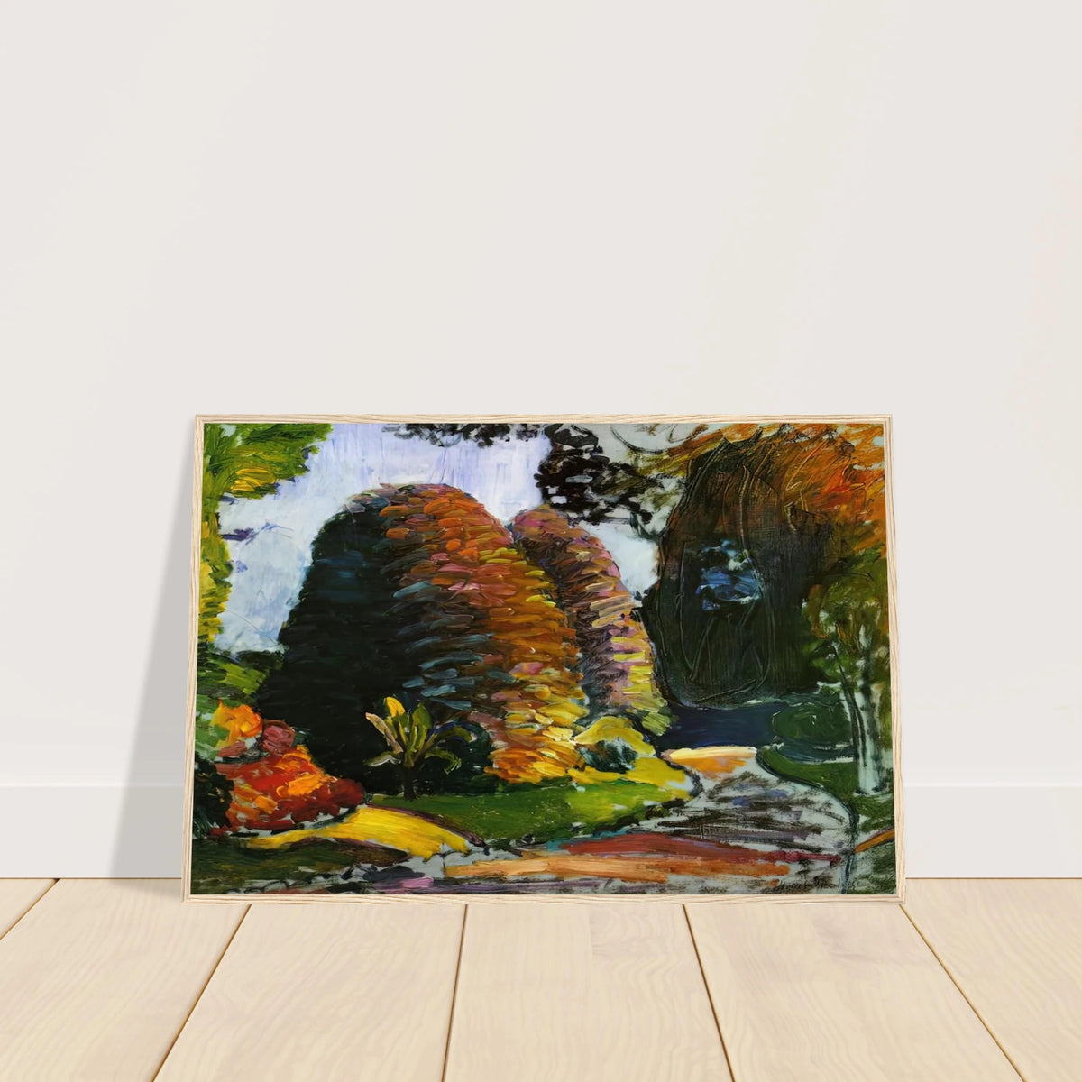 LUXEMBOURG GARDENS 1903 Framed Poster | Henri Matisse Framed Prints Wall Art | Henri Matisse Print
