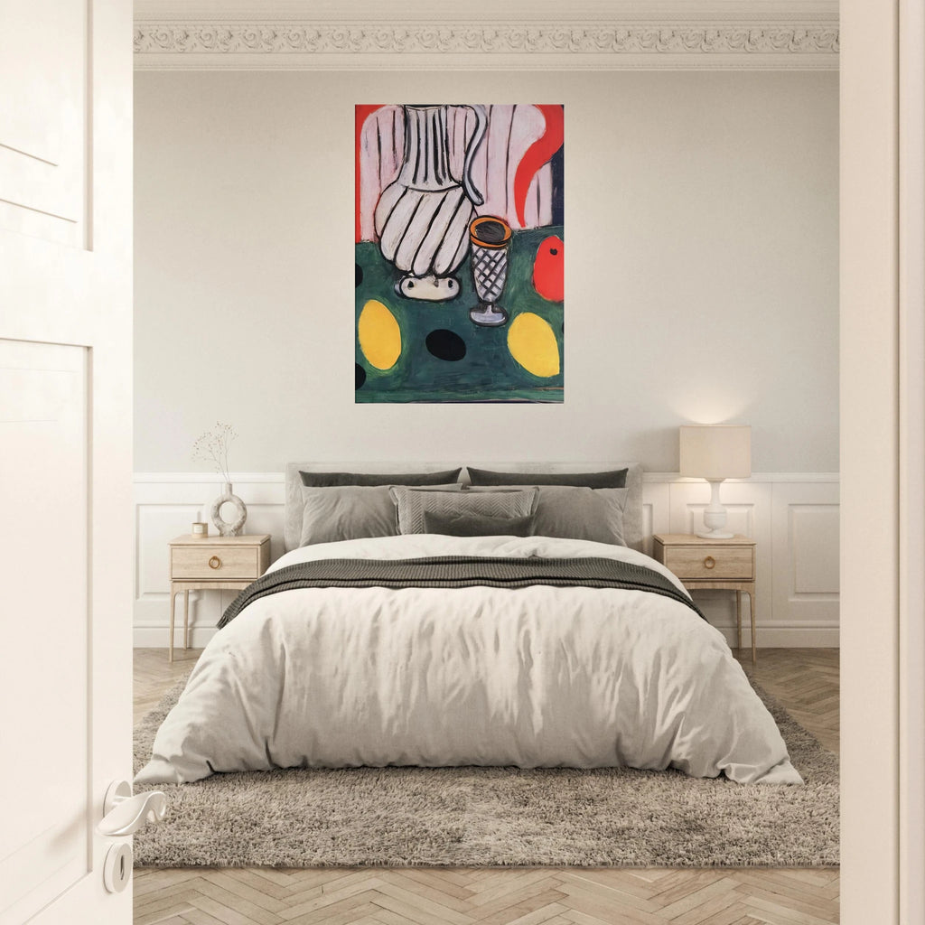 TIN PITCHER LEMON AND ARMCHAIR 1939 Canvas | Henri Matisse Canvas | Henri Matisse Print