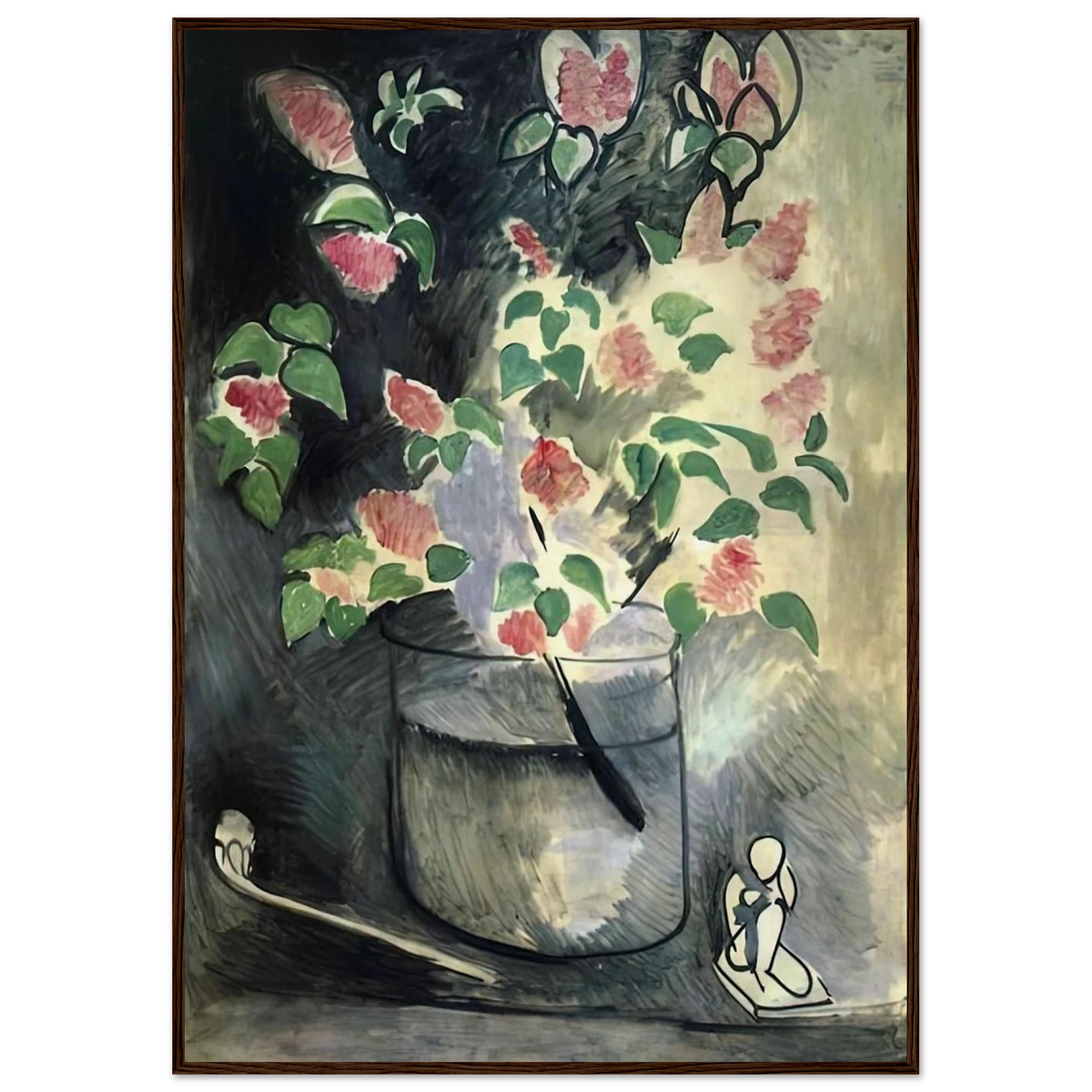 BRANCH OF LILLACS 1914 Framed Poster | Henri Matisse Framed Prints Wall Art | Henri Matisse Print