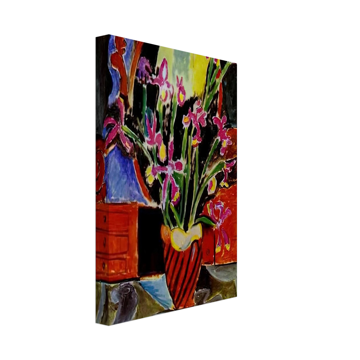 VASE OF IRISES 1912 Canvas | Henri Matisse Canvas | Henri Matisse Print