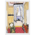 MY ROOM AT THE BEAU RIVAGE 1918 Framed Poster | Henri Matisse Framed Prints Wall Art | Henri Matisse Print